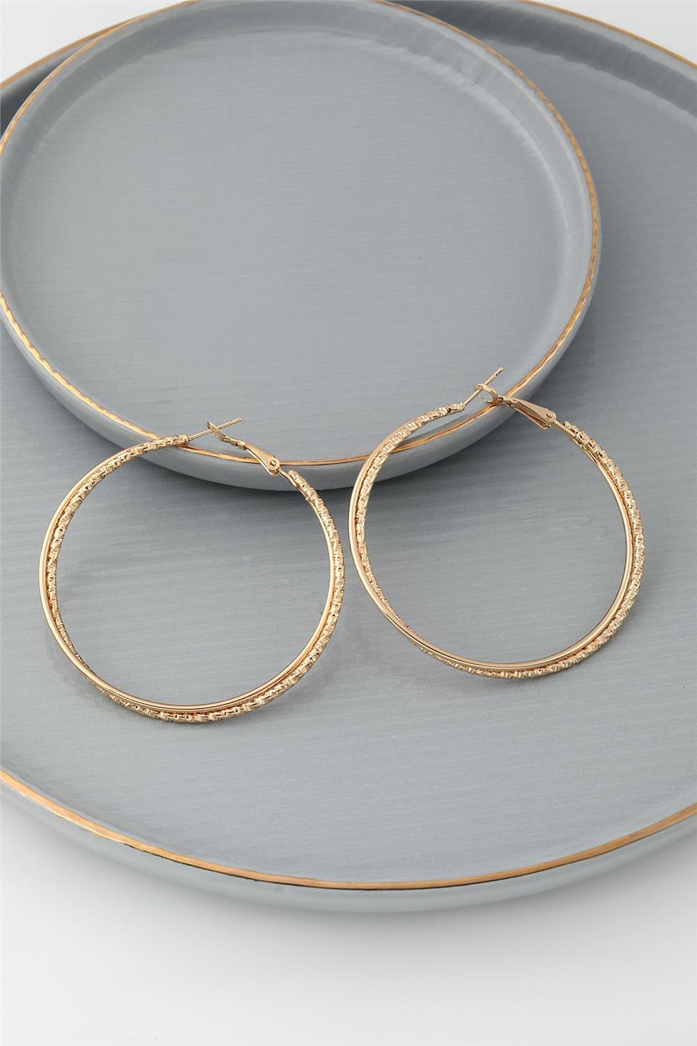 Halka Küpe Gold