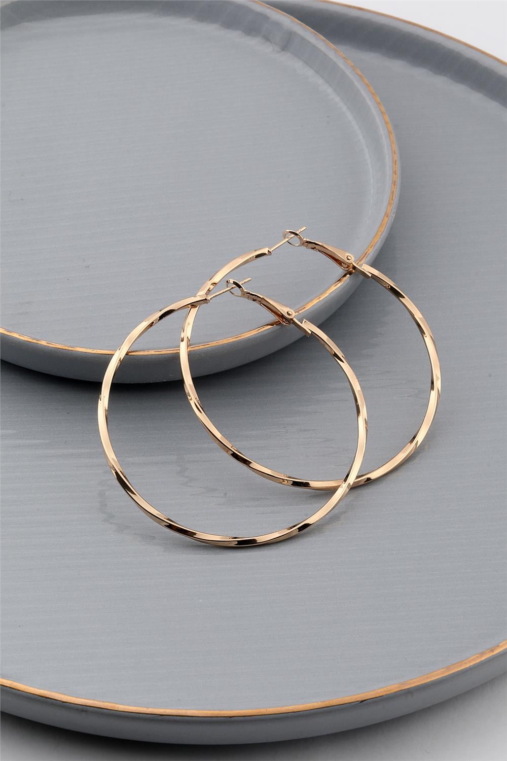 Halka Küpe Gold