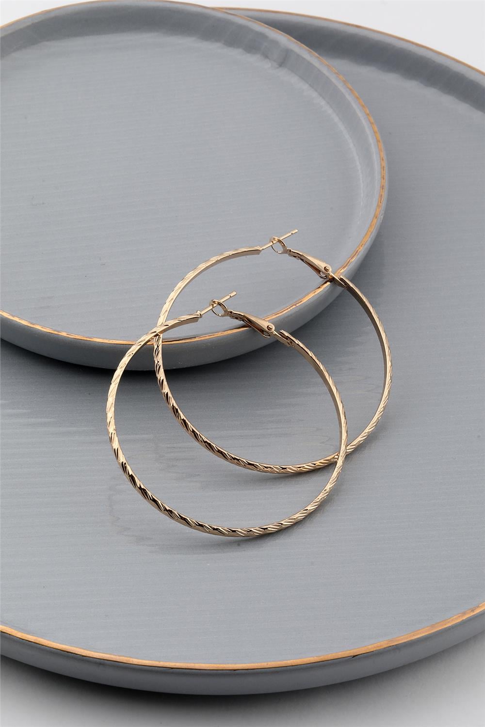 Halka Küpe Gold