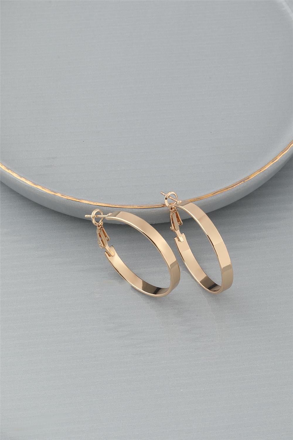 Halka Küpe Gold
