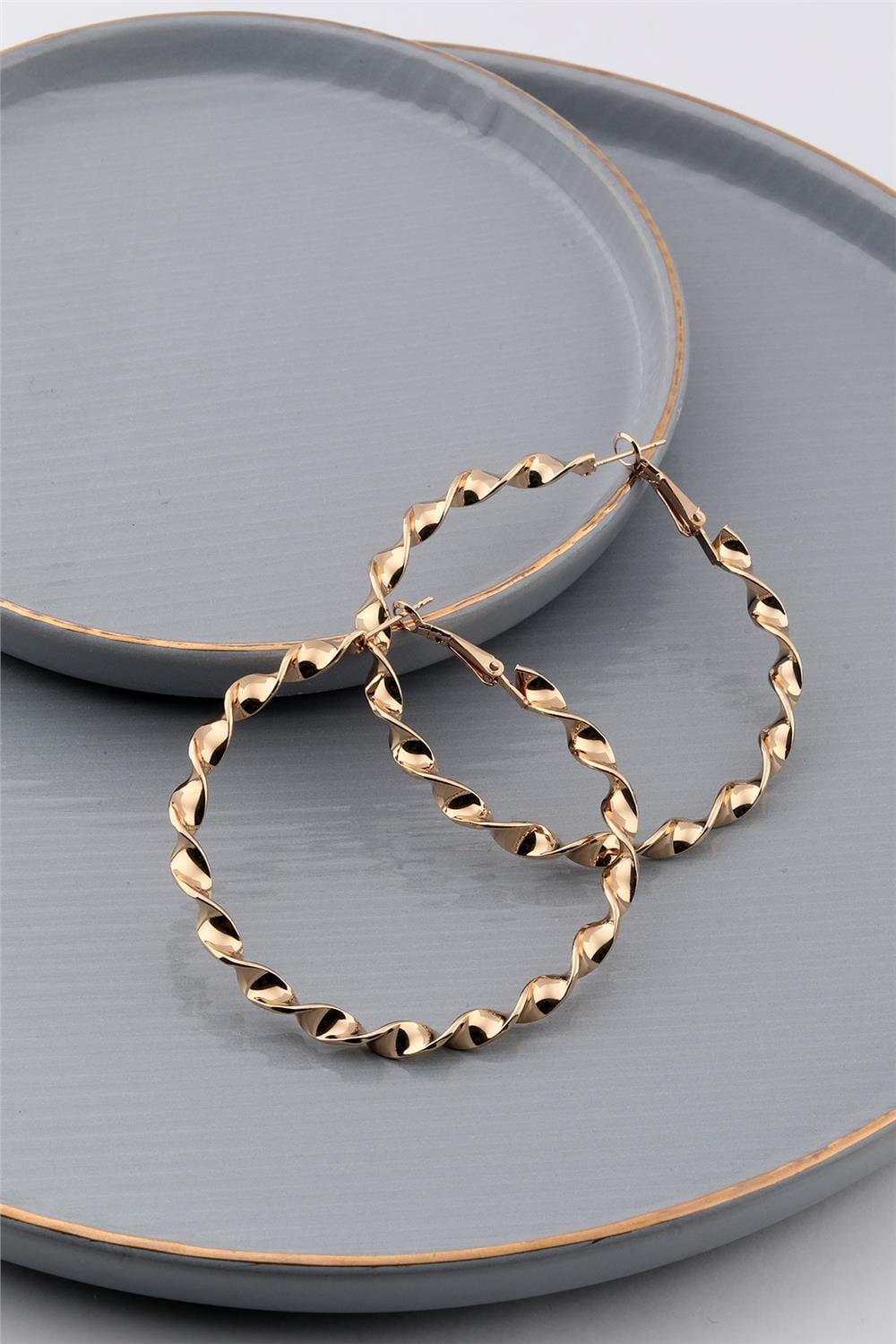 Halka Küpe Gold