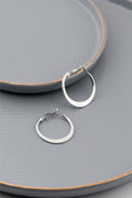 Halka Küpe Silver