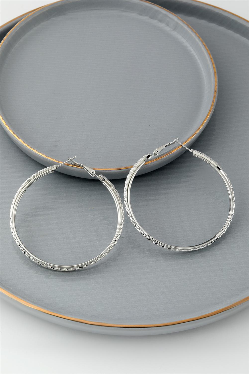 Halka Küpe Silver