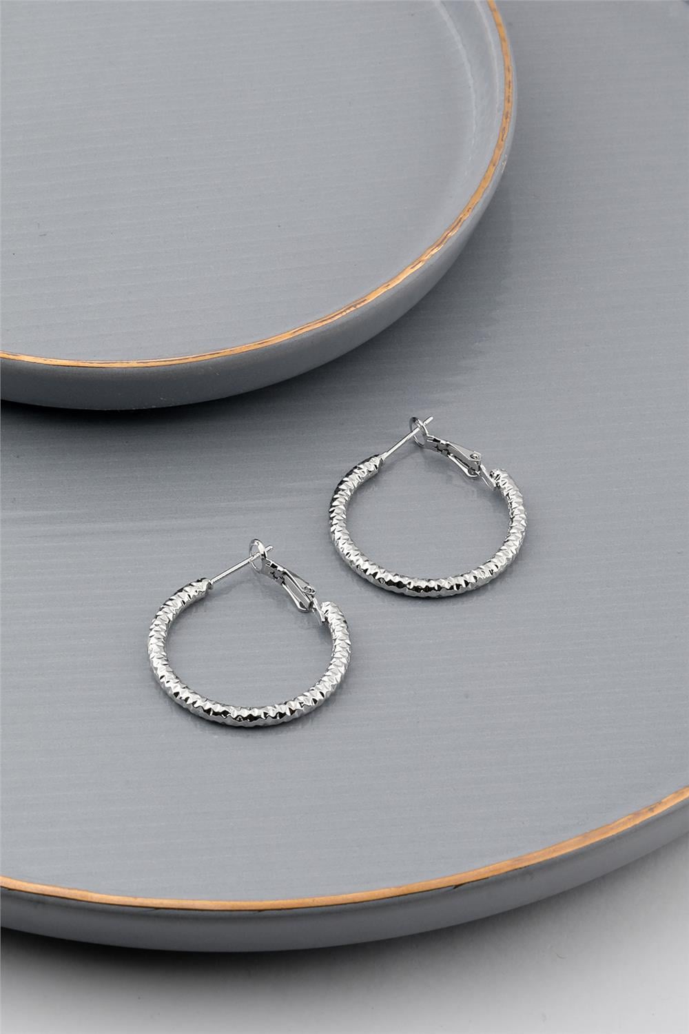 Halka Küpe Silver