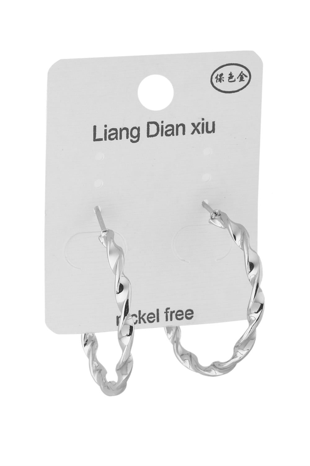 Halka Küpe Silver
