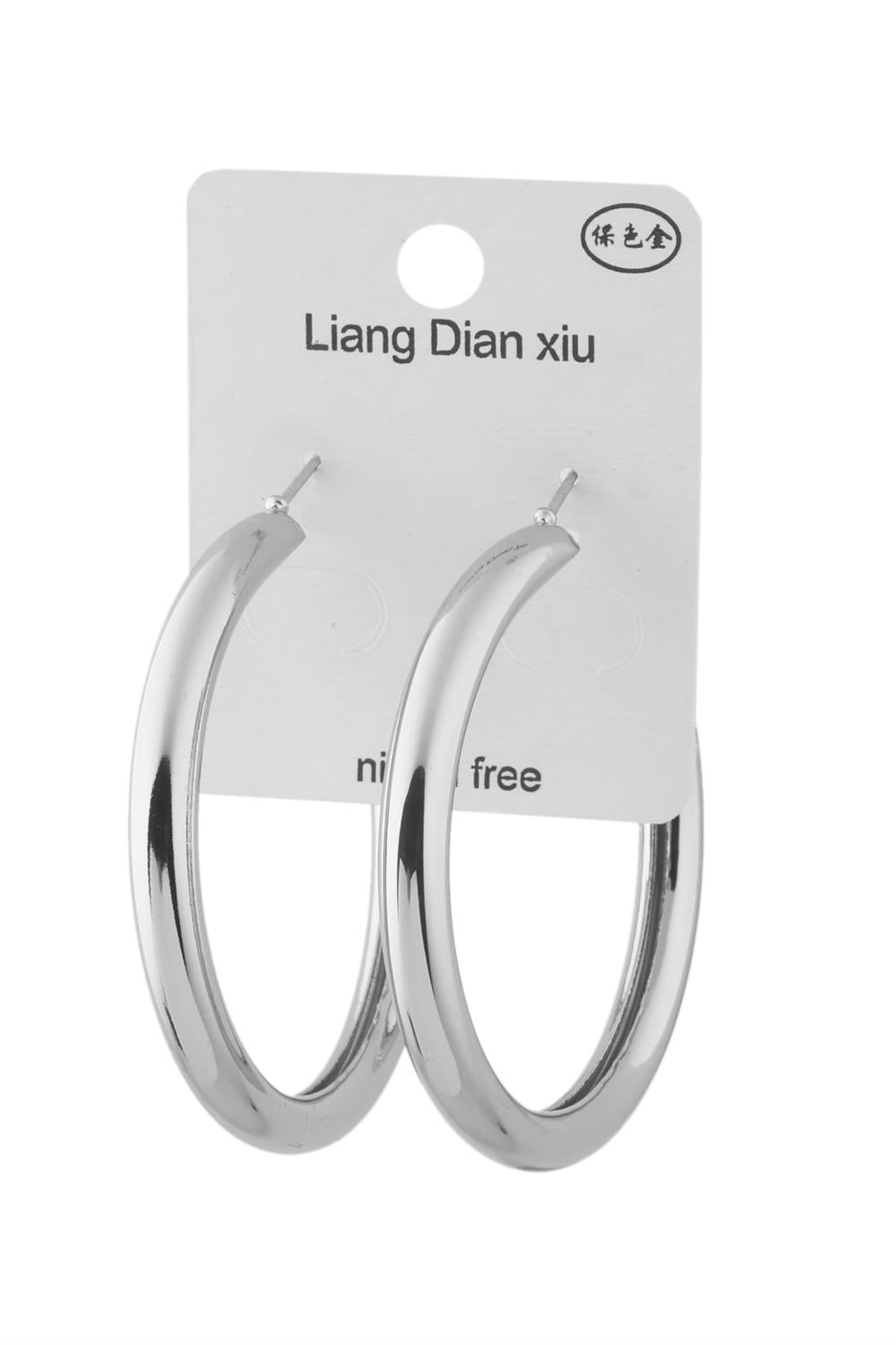 Halka Küpe Silver