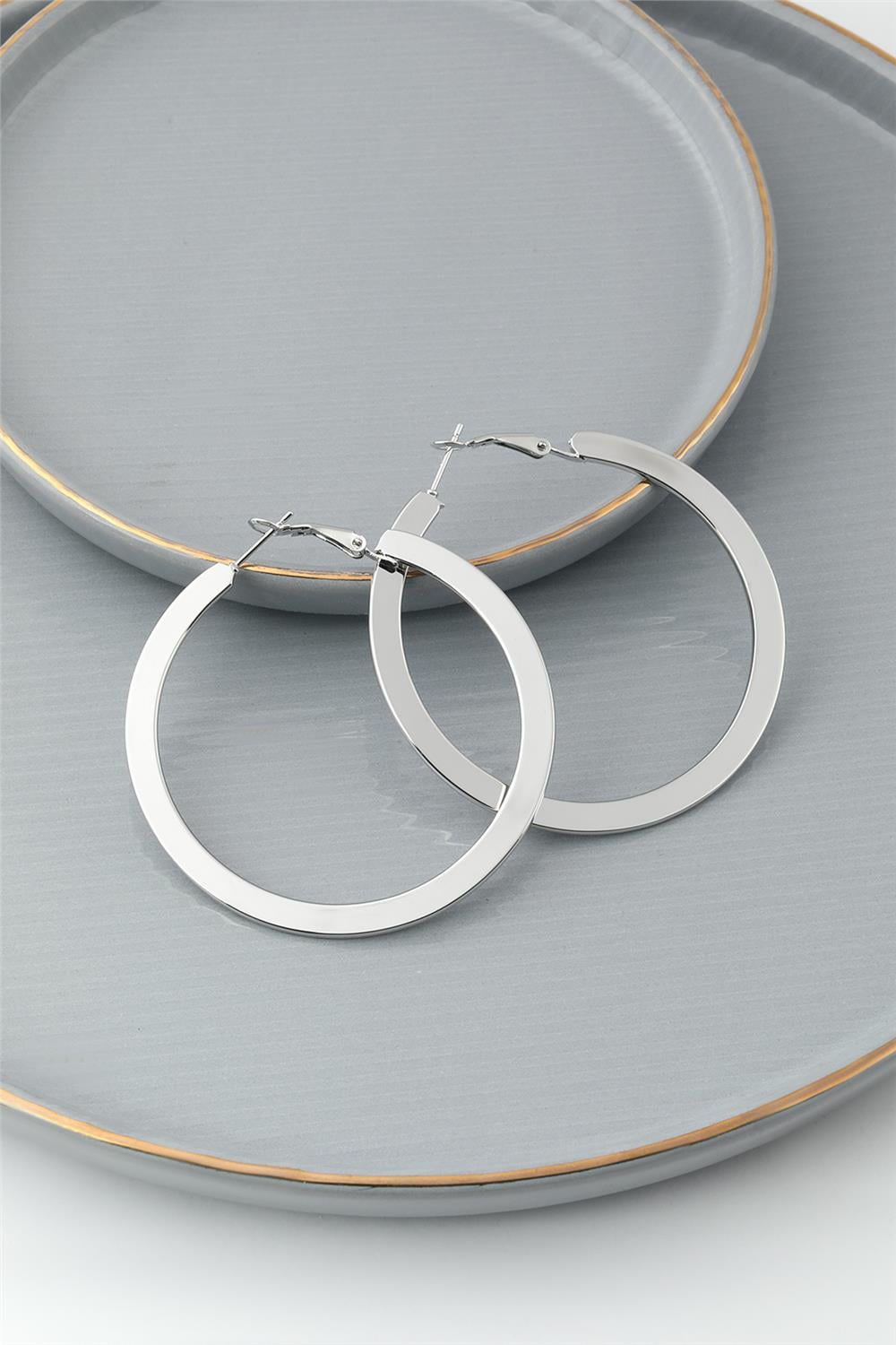 Halka Küpe Silver