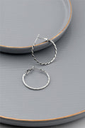Halka Küpe Silver