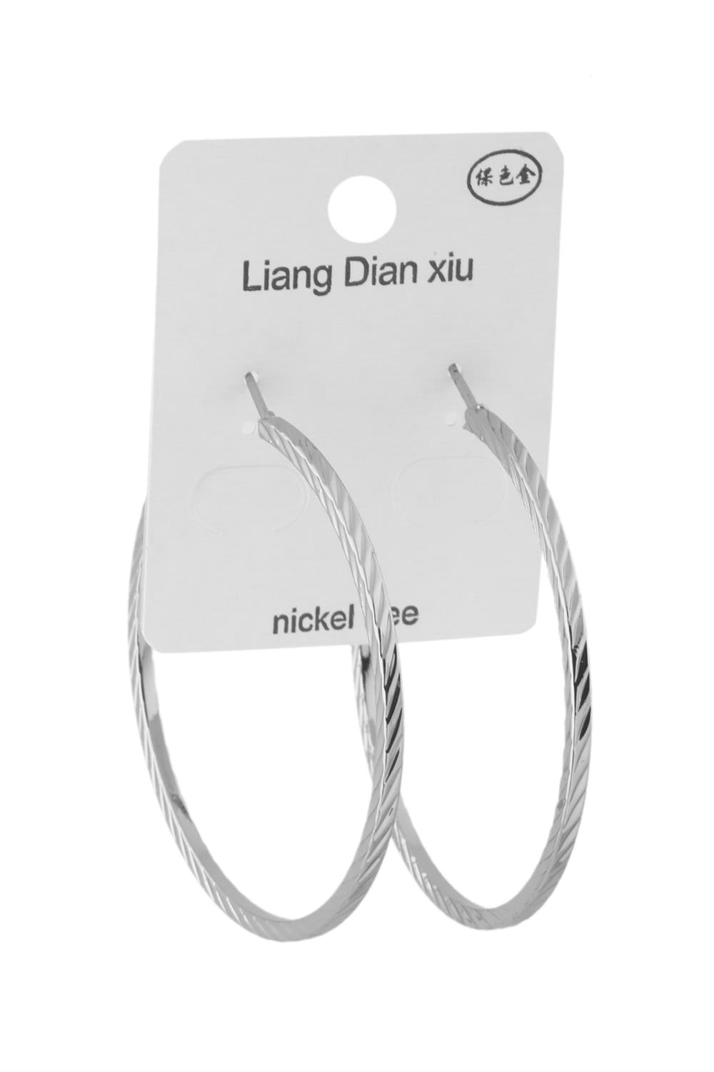 Halka Küpe Silver