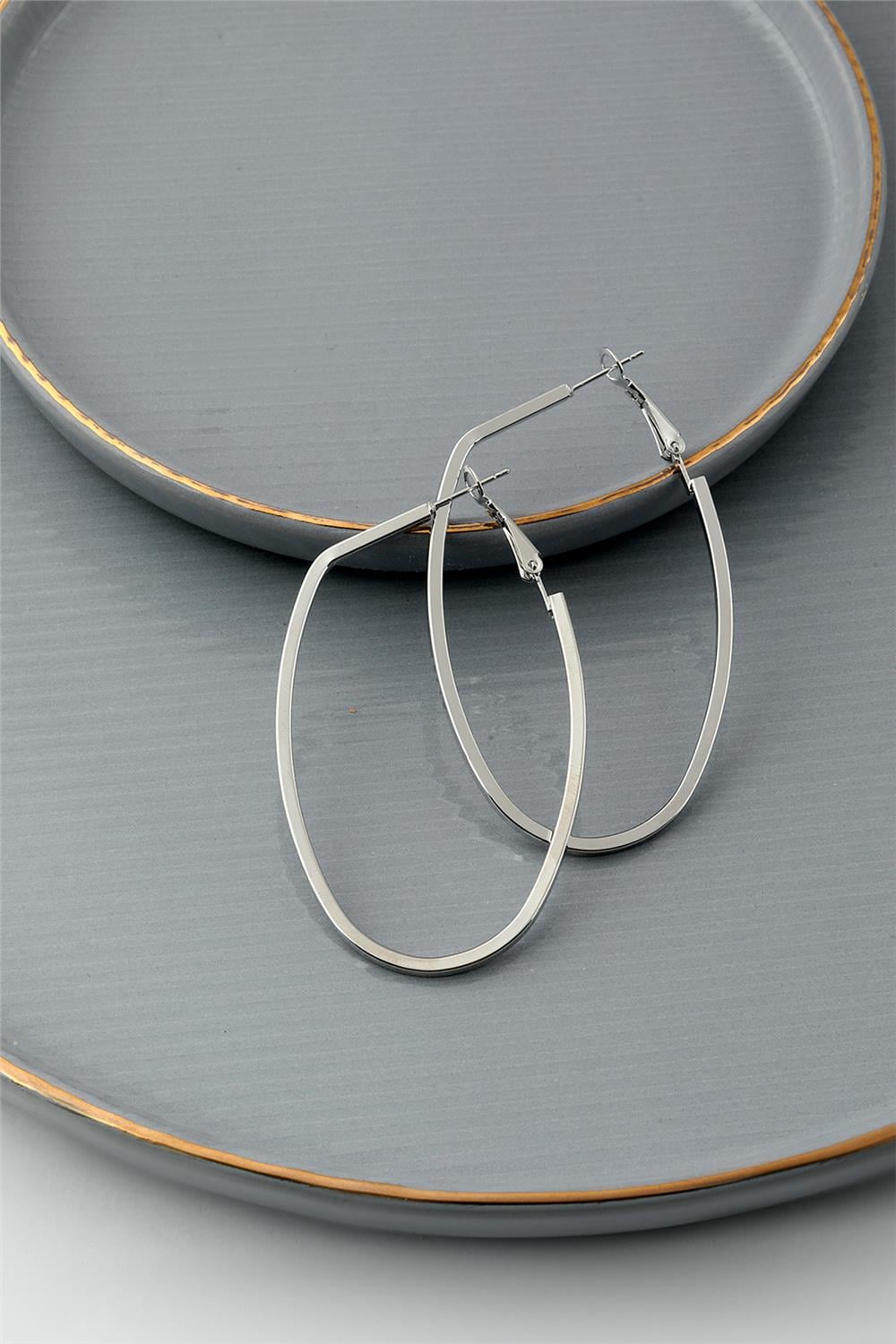 Halka Küpe Silver