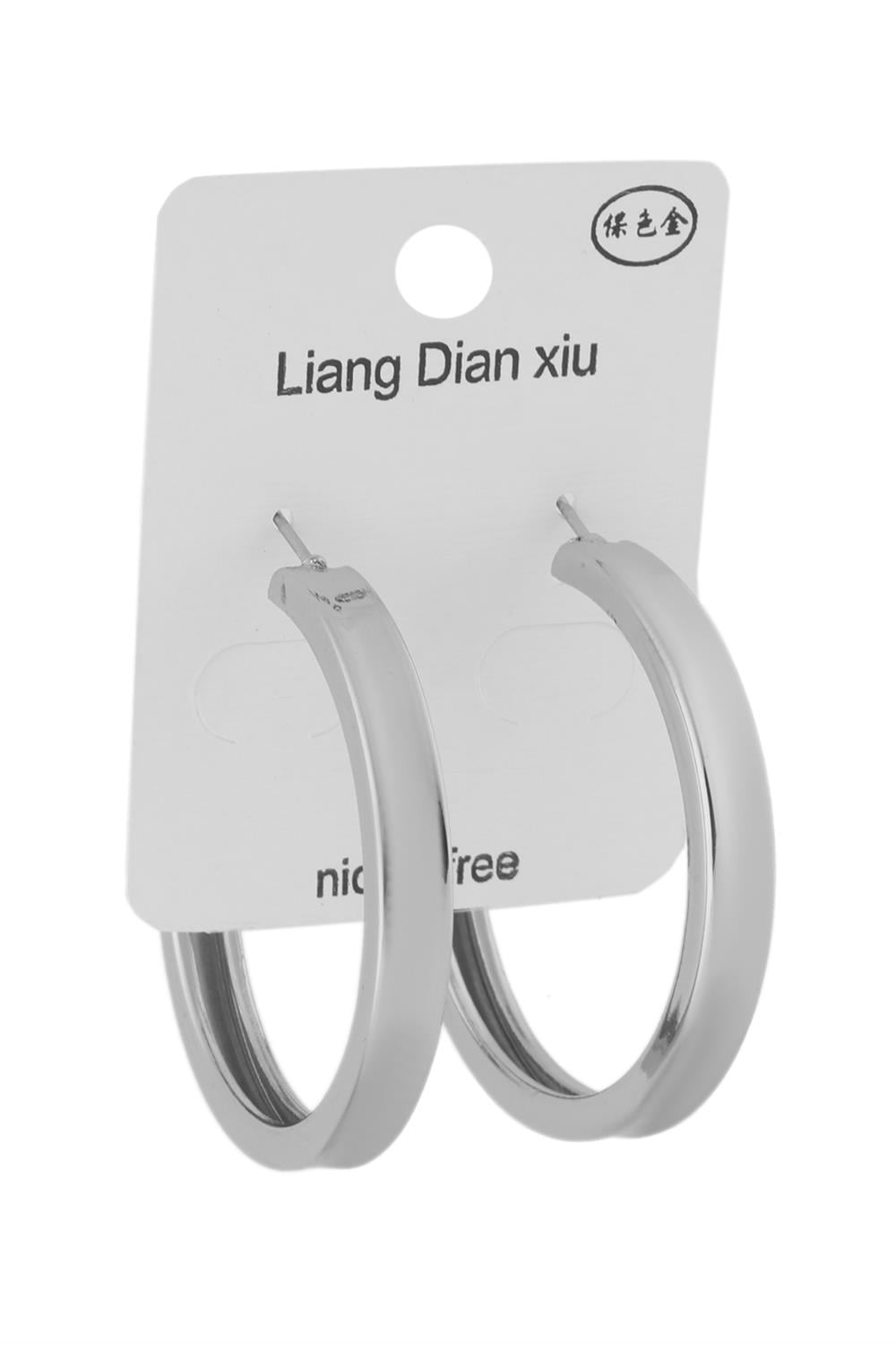 Hoop Earring Silver