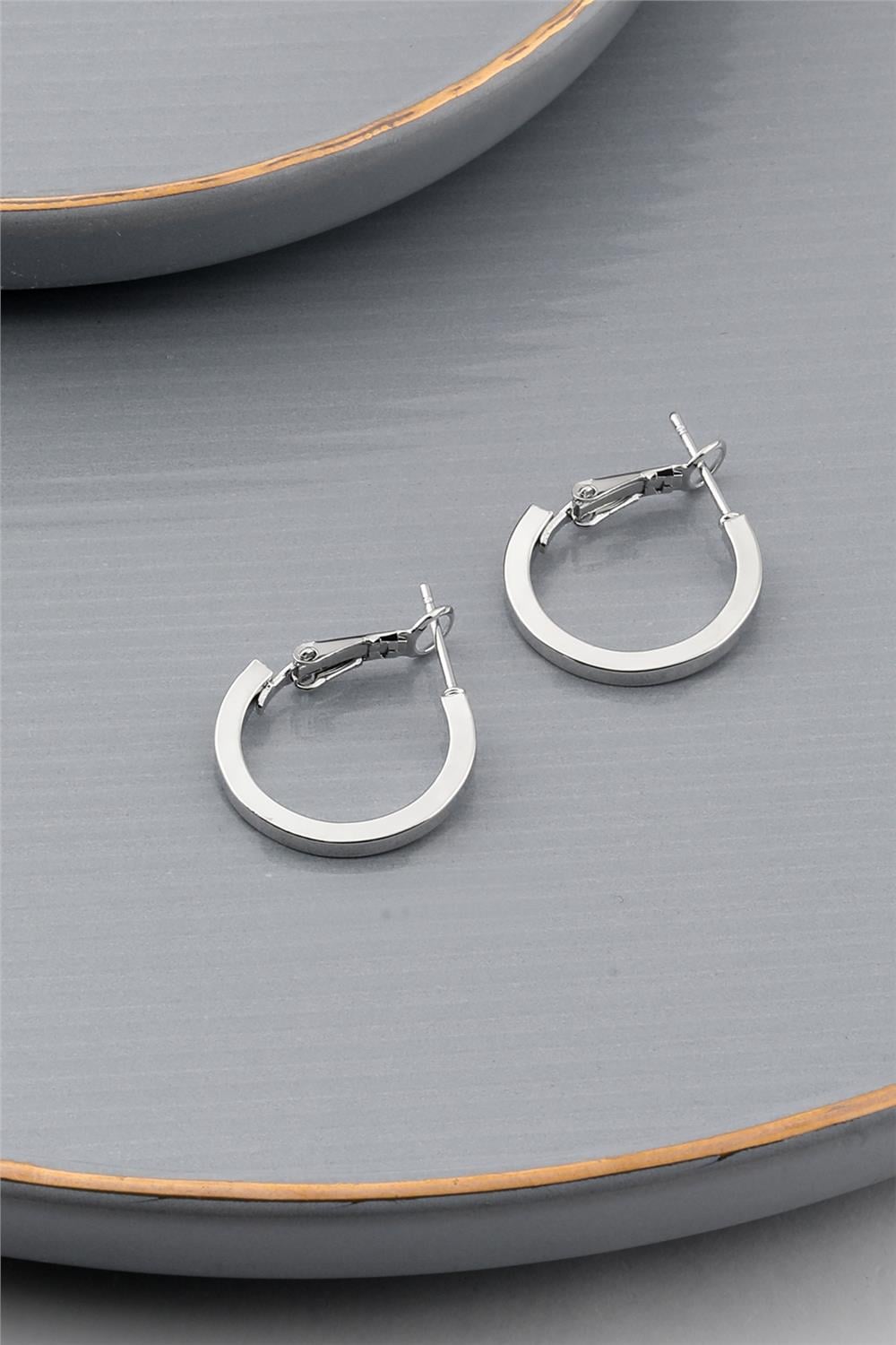 Halka Küpe Silver