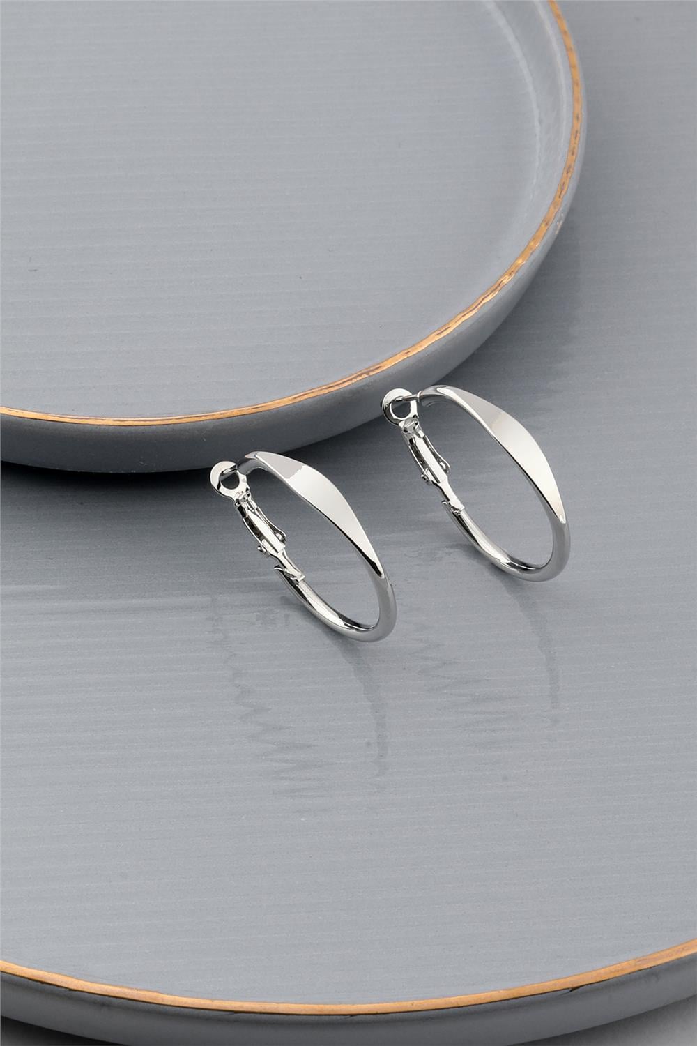 Halka Küpe Silver