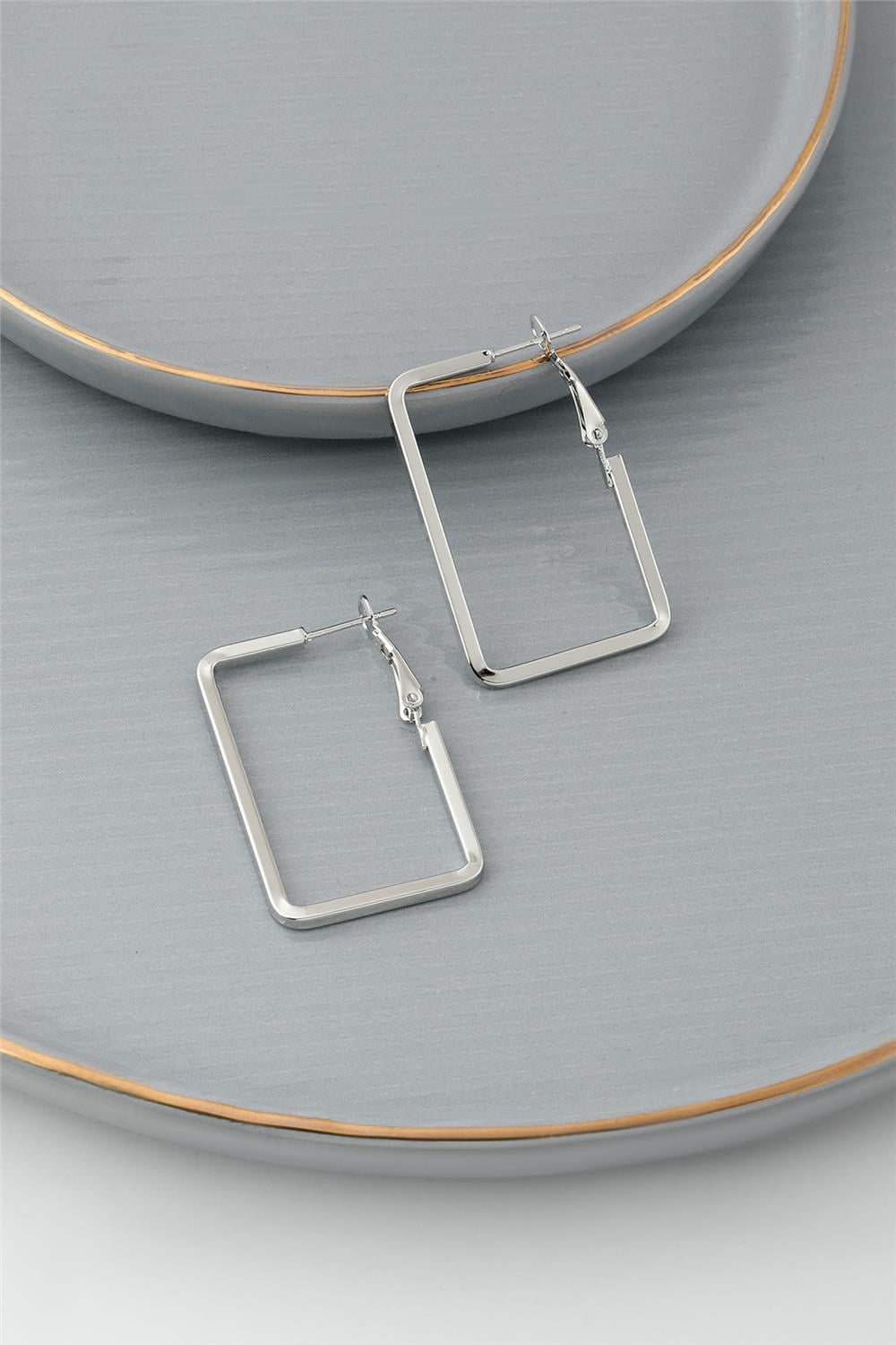 Halka Küpe Silver