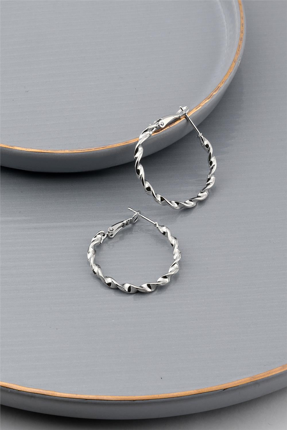 Halka Küpe Silver