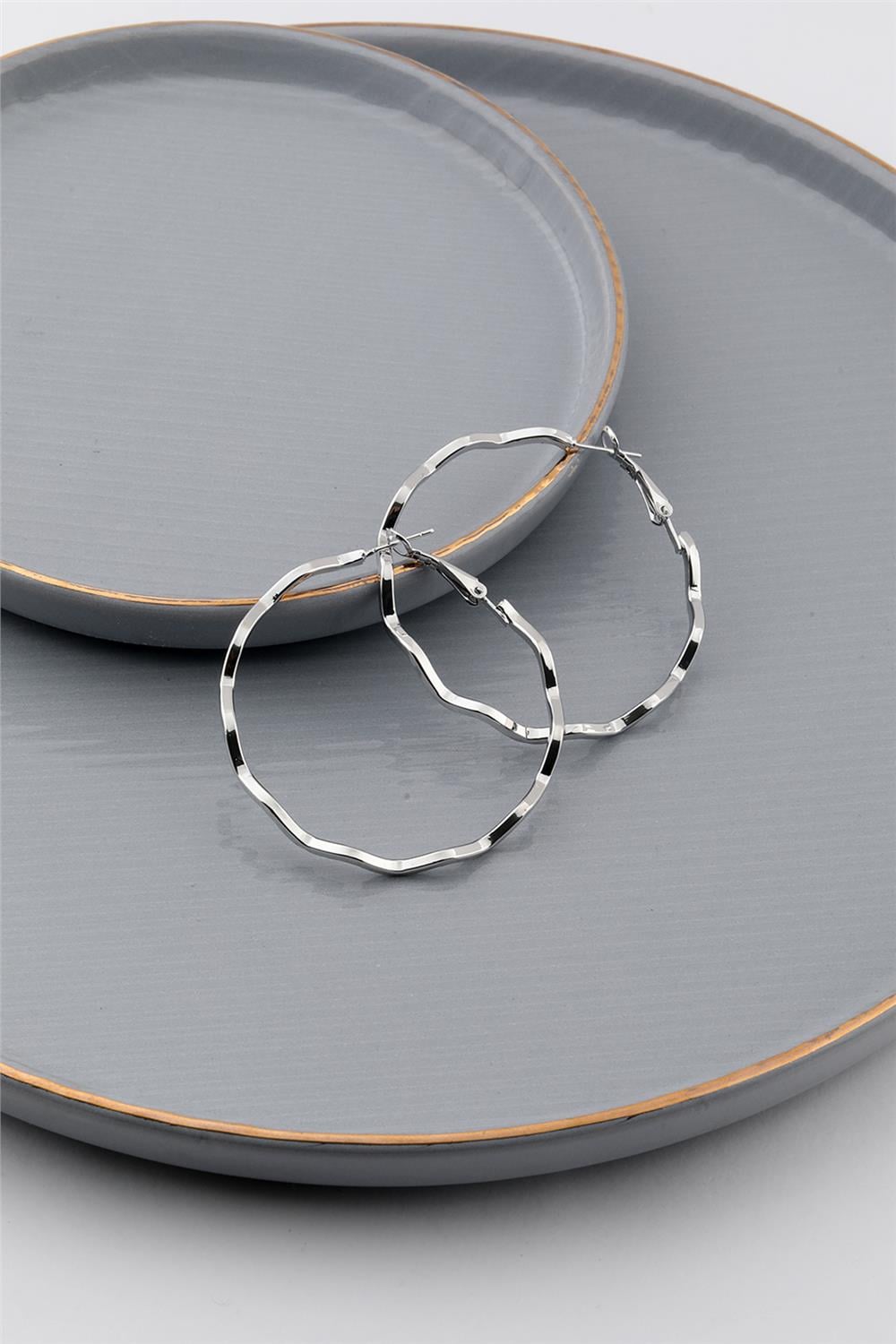 Halka Küpe Silver