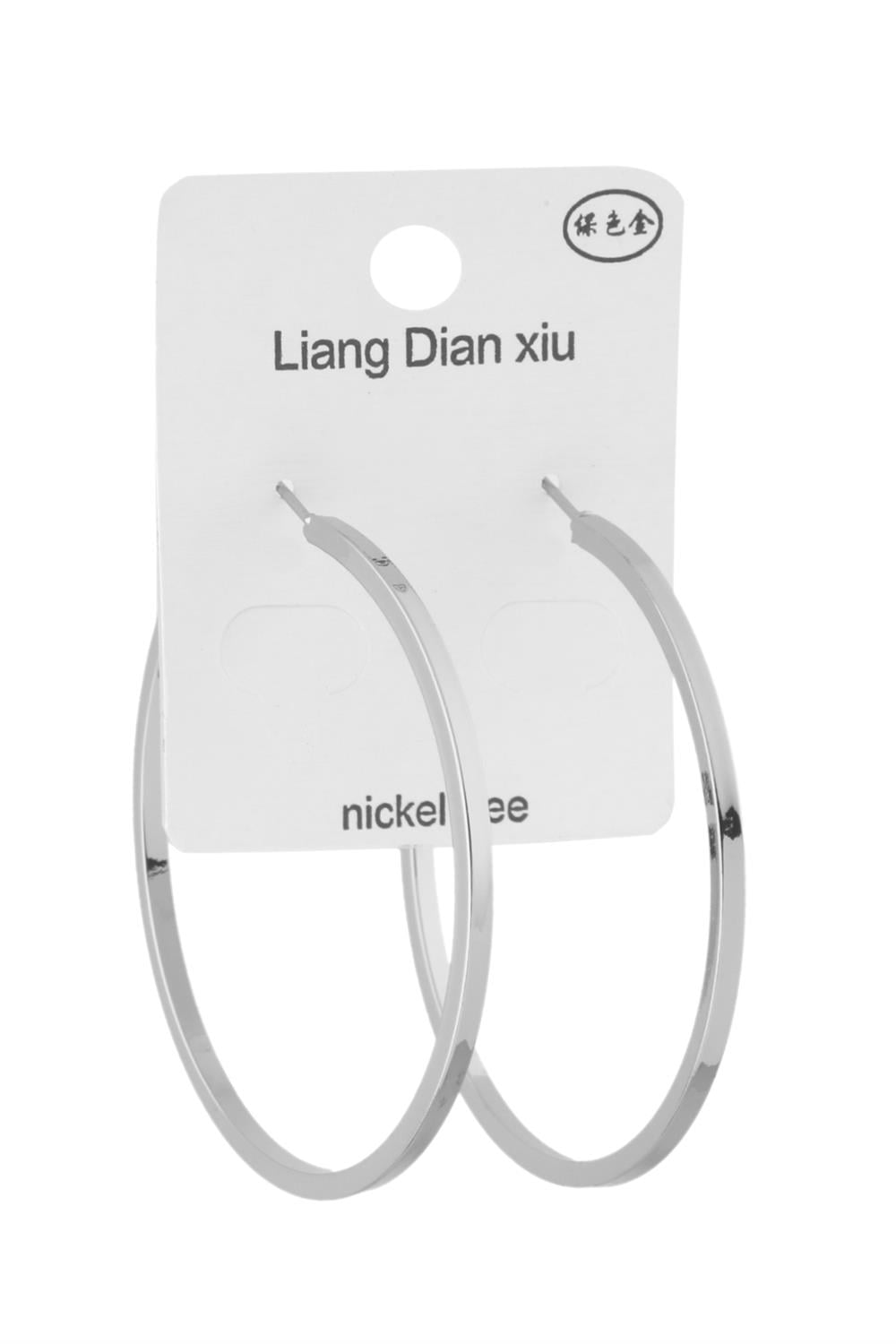 Hoop Earring Silver
