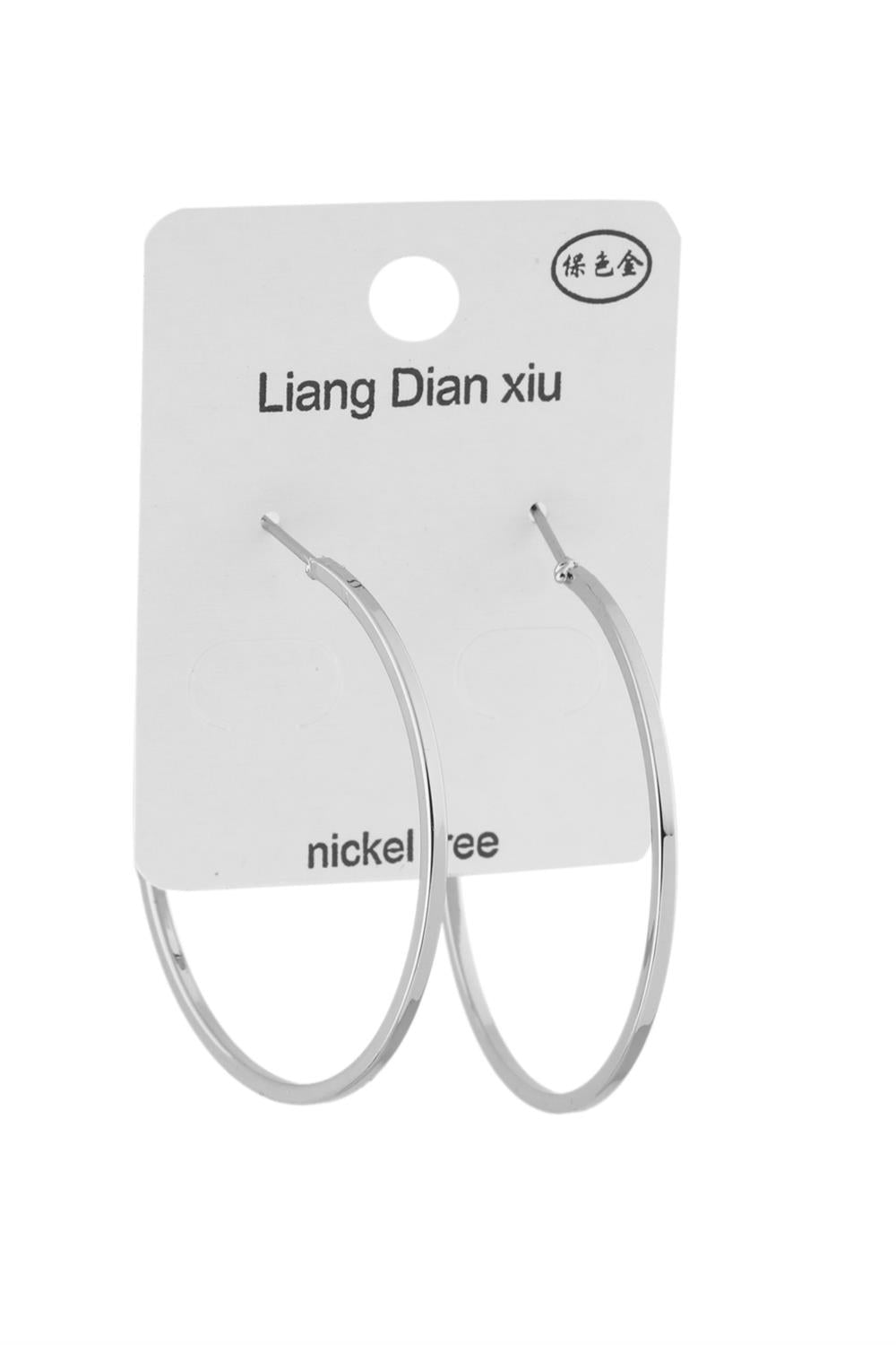 Hoop Earring Silver