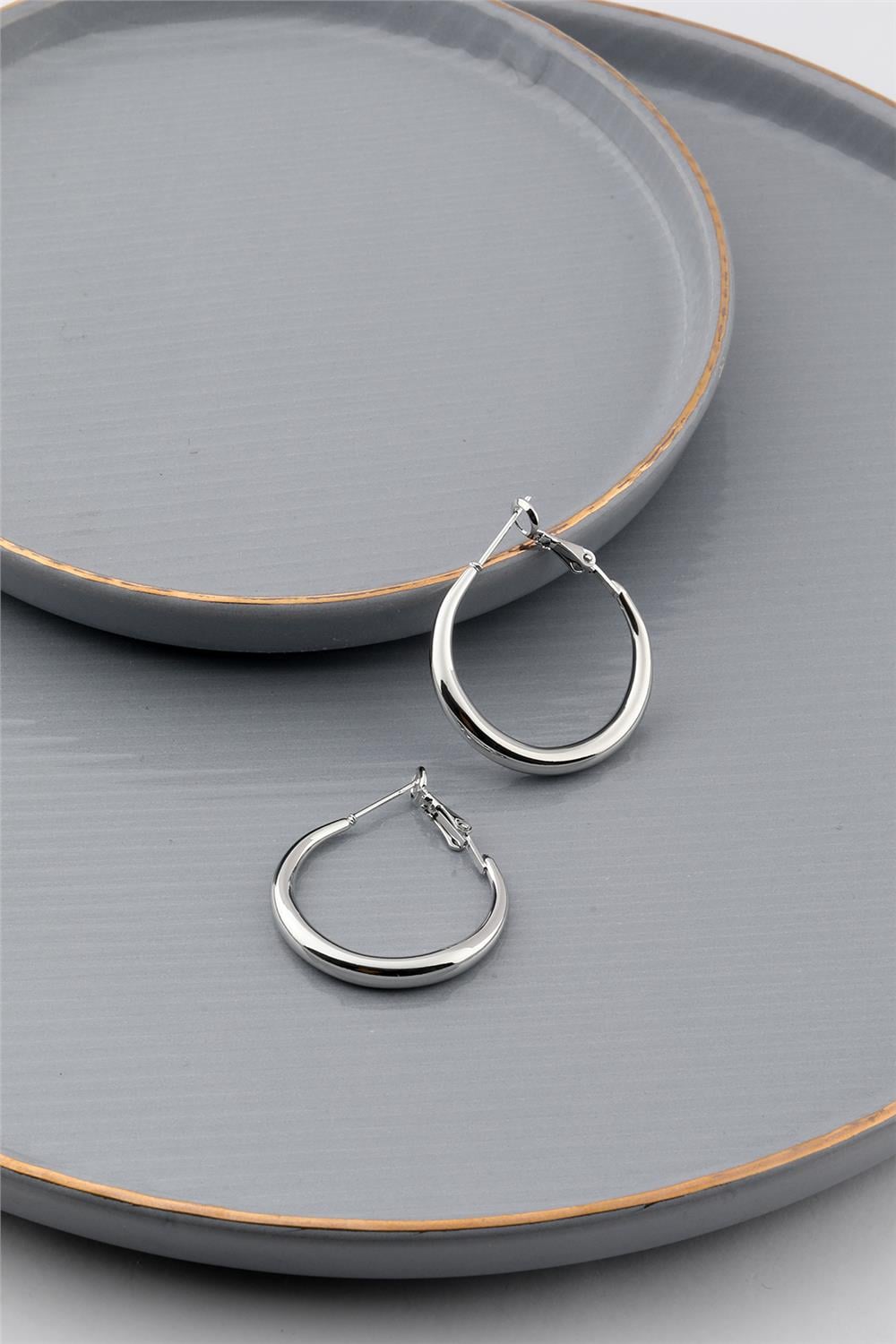 Halka Küpe Silver