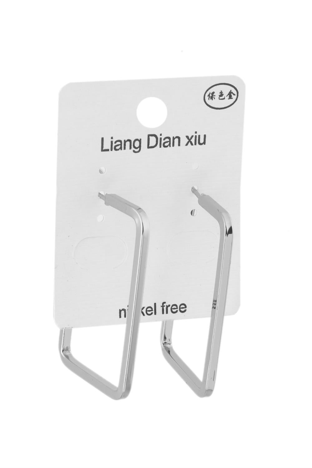 Hoop Earring Silver