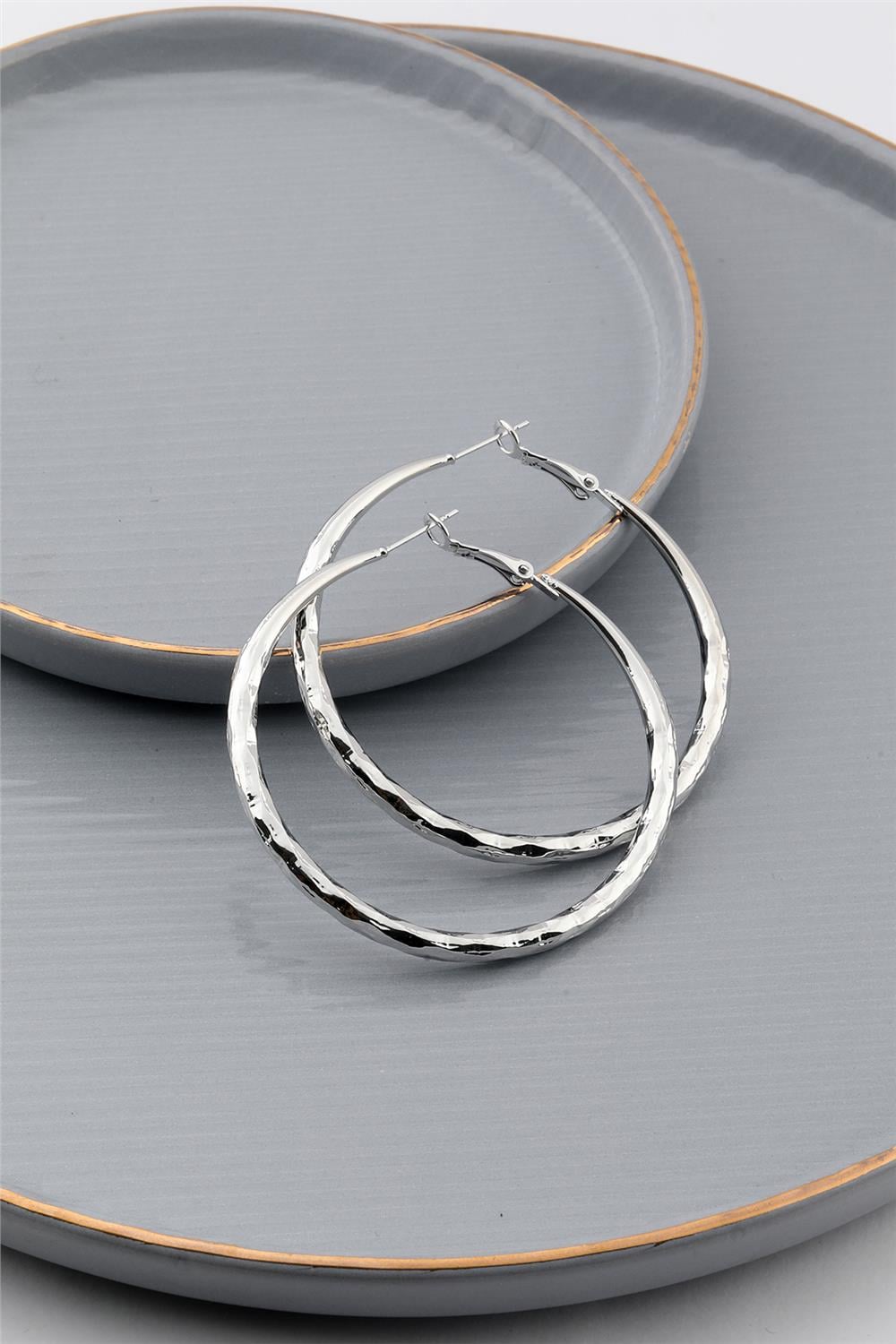Halka Küpe Silver