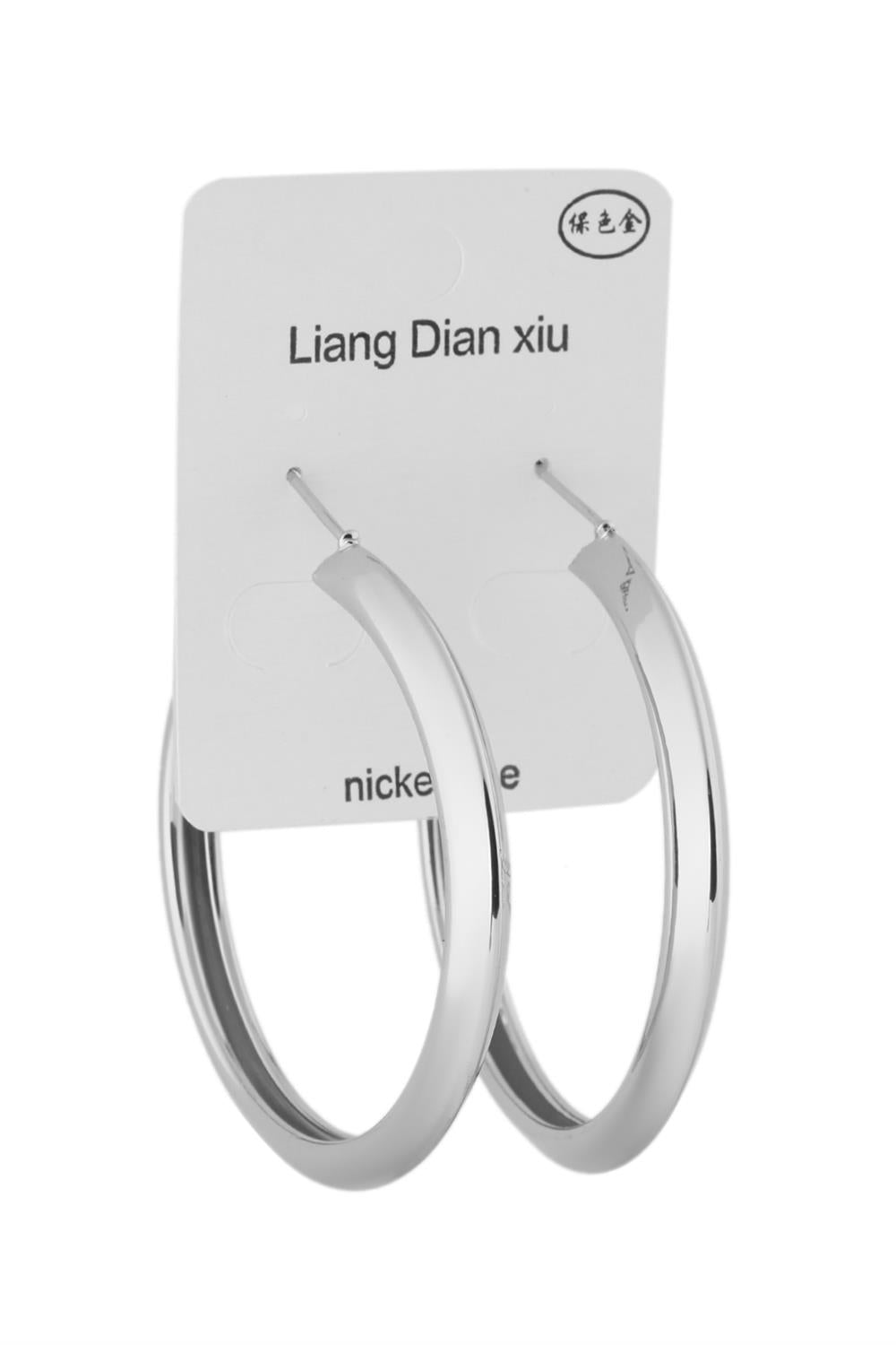 Halka Küpe Silver