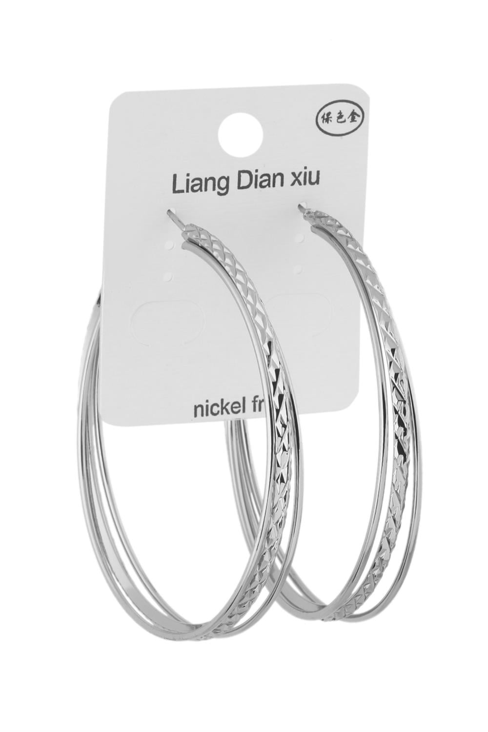 Hoop Earring Silver