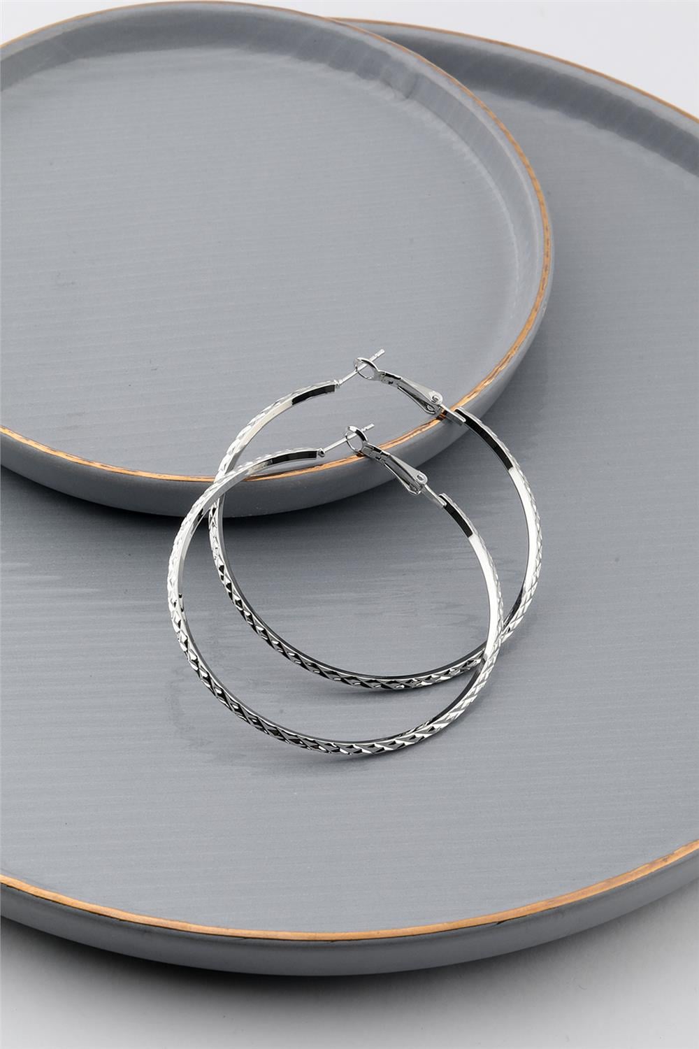 Halka Küpe Silver
