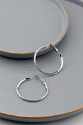 Halka Küpe Silver