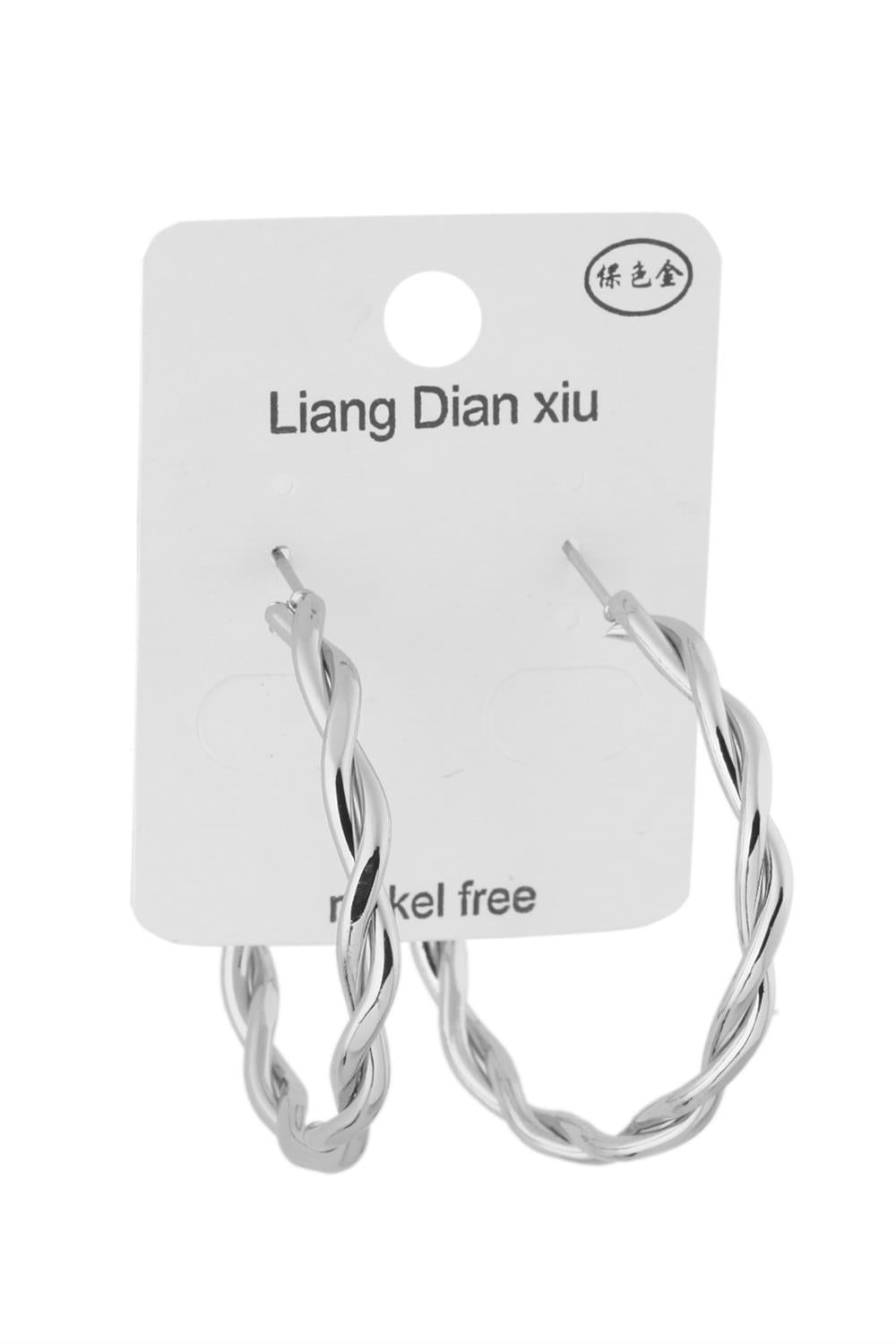 Hoop Earring Silver