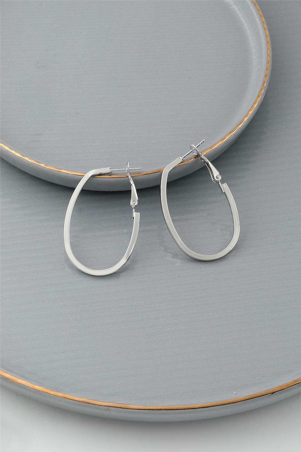 Halka Küpe Silver