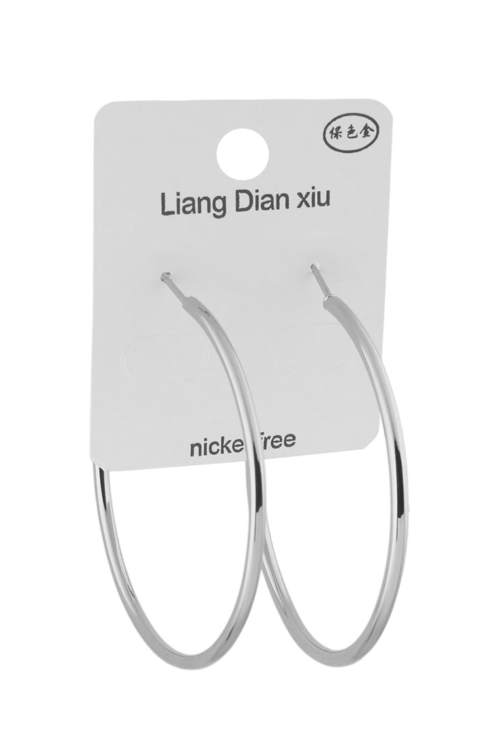 Hoop Earring Silver