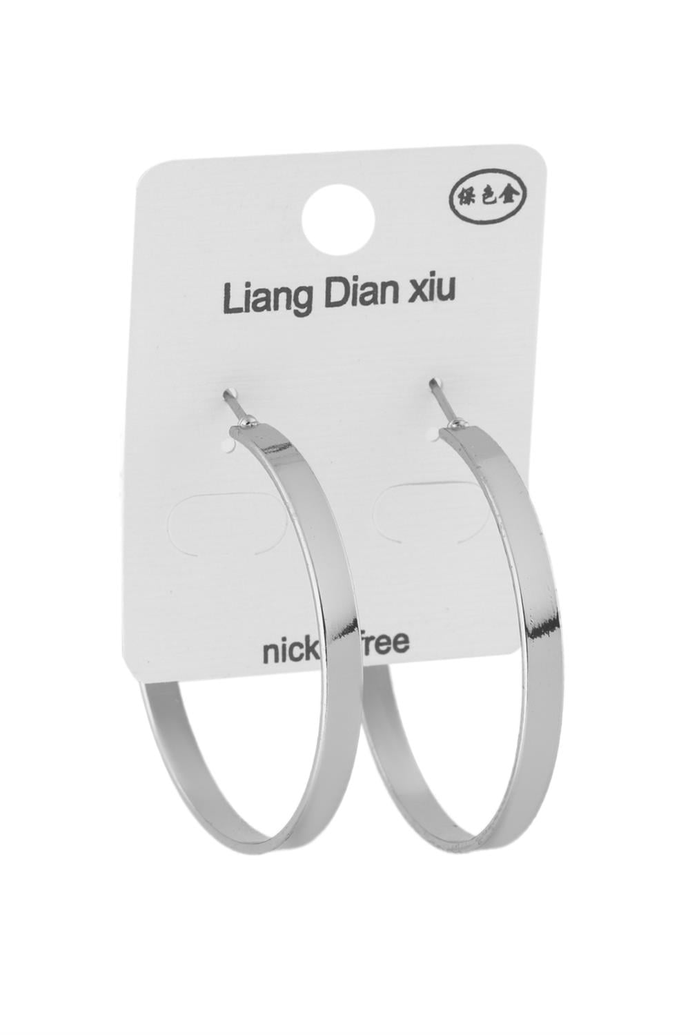 Hoop Earring Silver