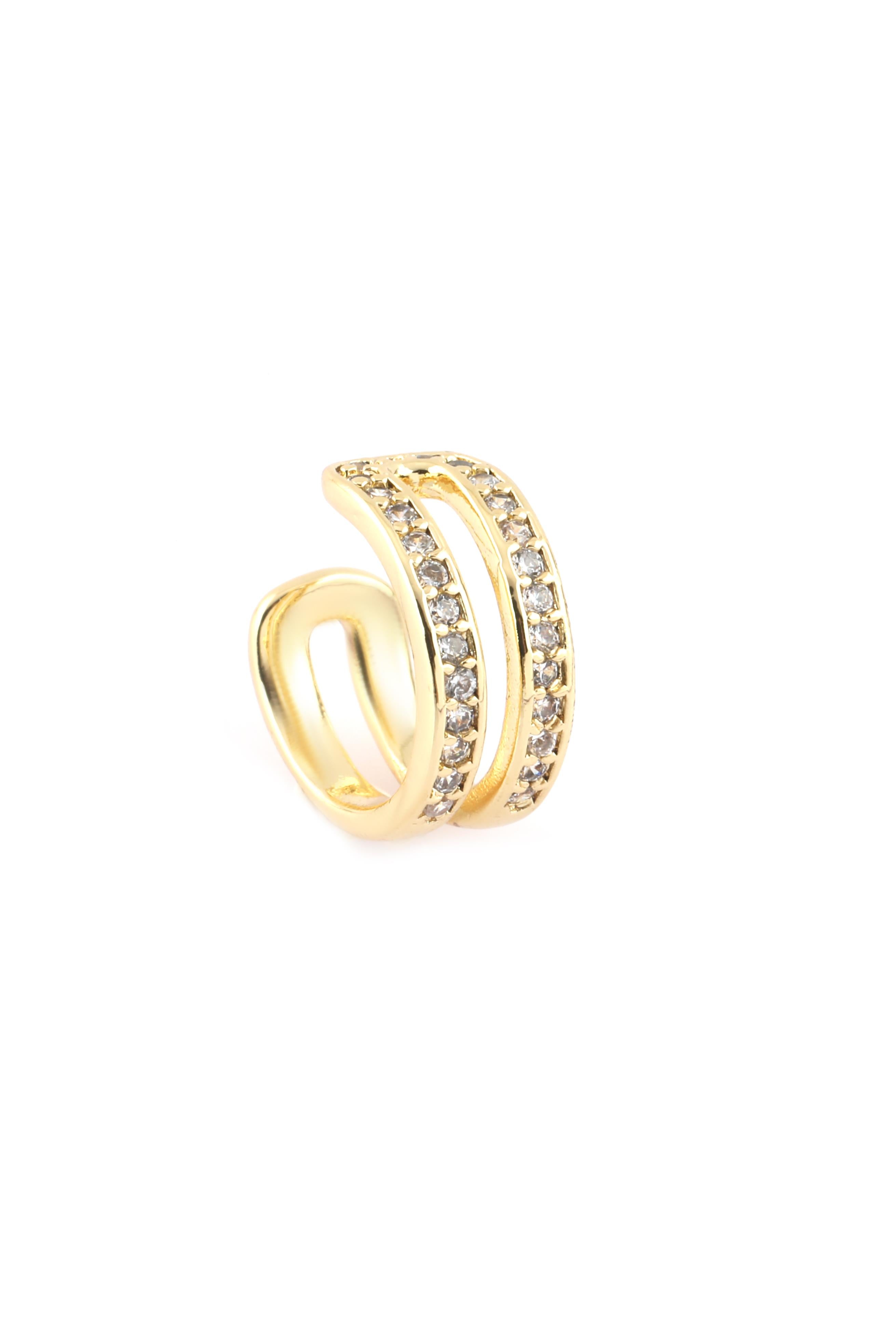 Kıkırdak Küpe Gold