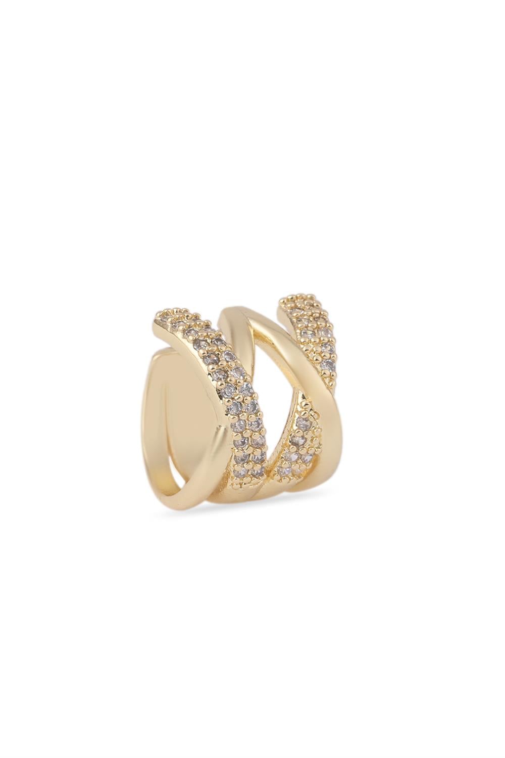 Kıkırdak Küpe Gold