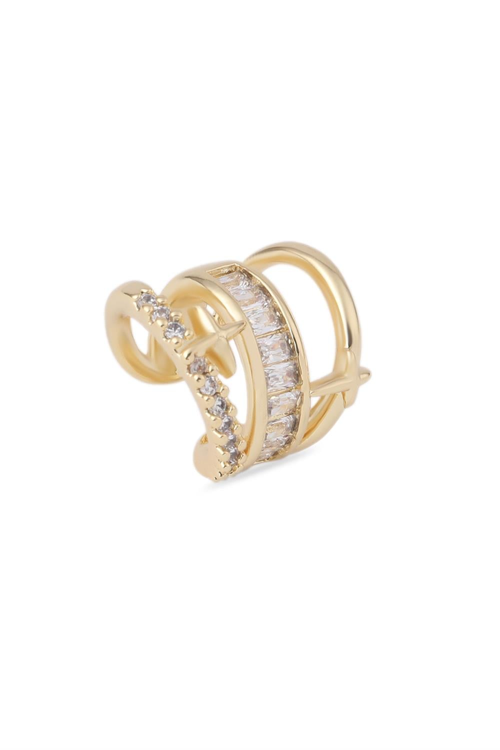 Kıkırdak Küpe Gold