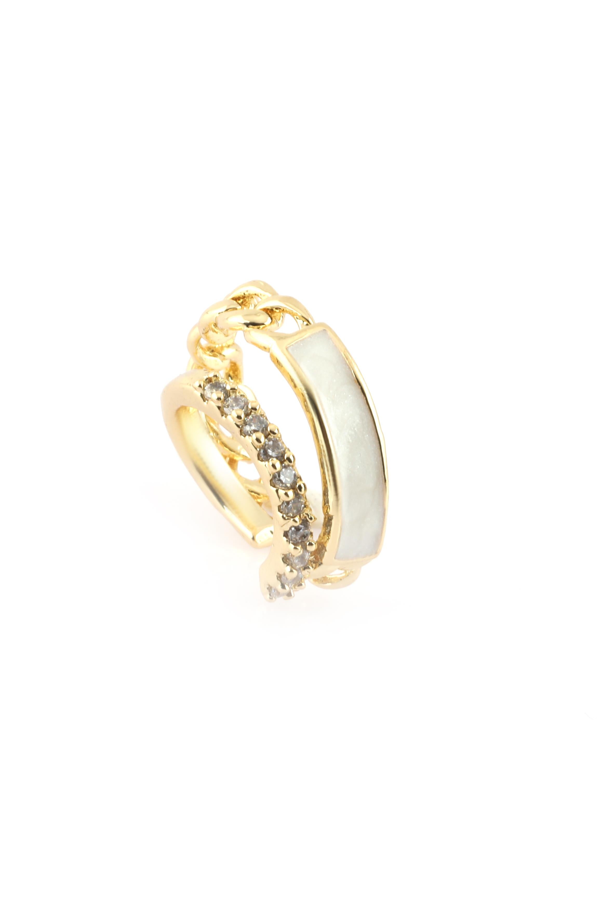 Kıkırdak Küpe Gold
