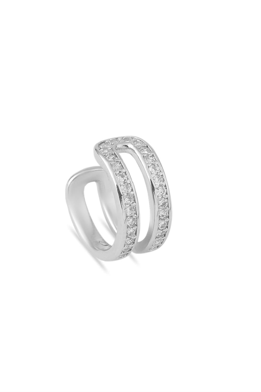Kıkırdak Küpe Silver