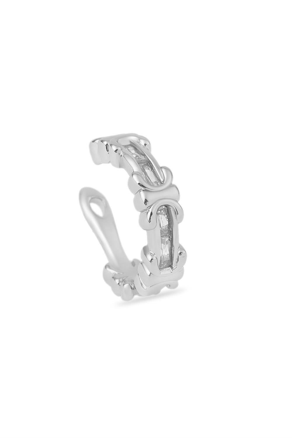 Kıkırdak Küpe Silver