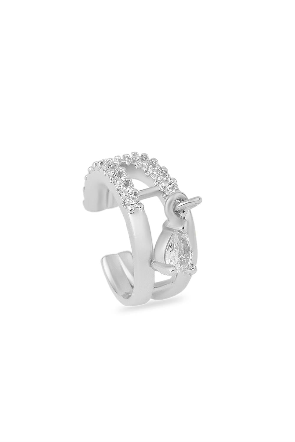 Kıkırdak Küpe Silver