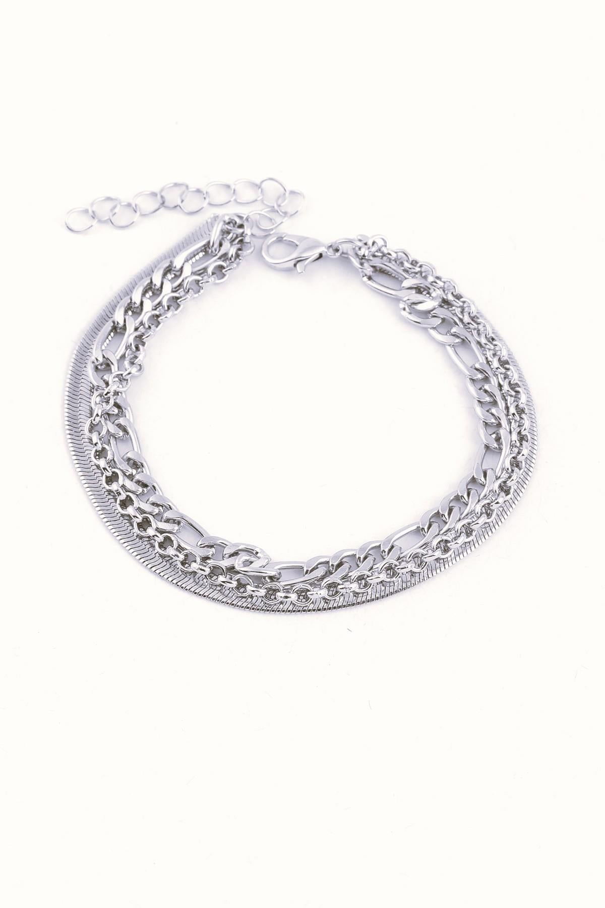 Kombin Bileklik Silver