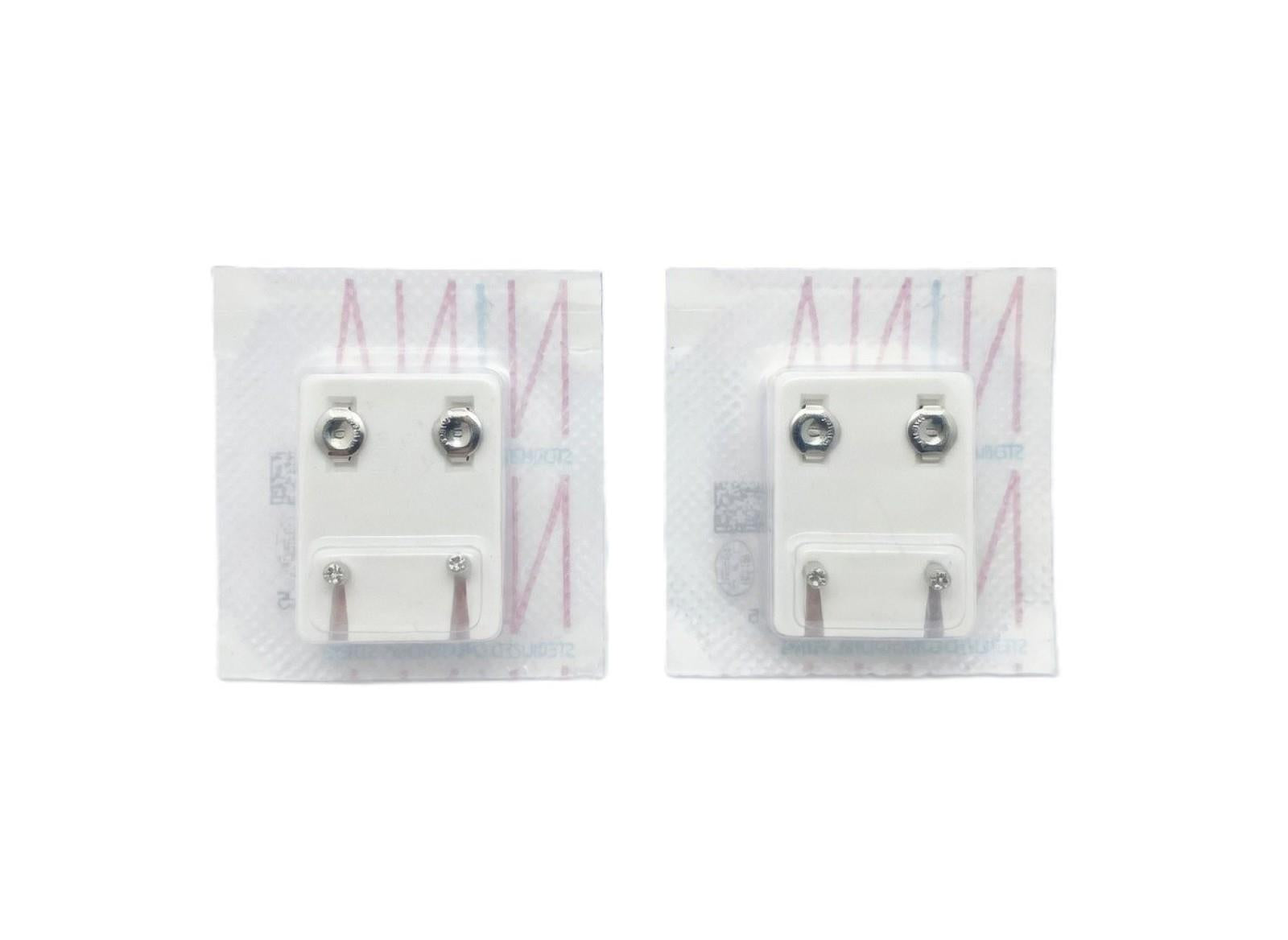 with Stones Ear Piercing Earring 12-Piece