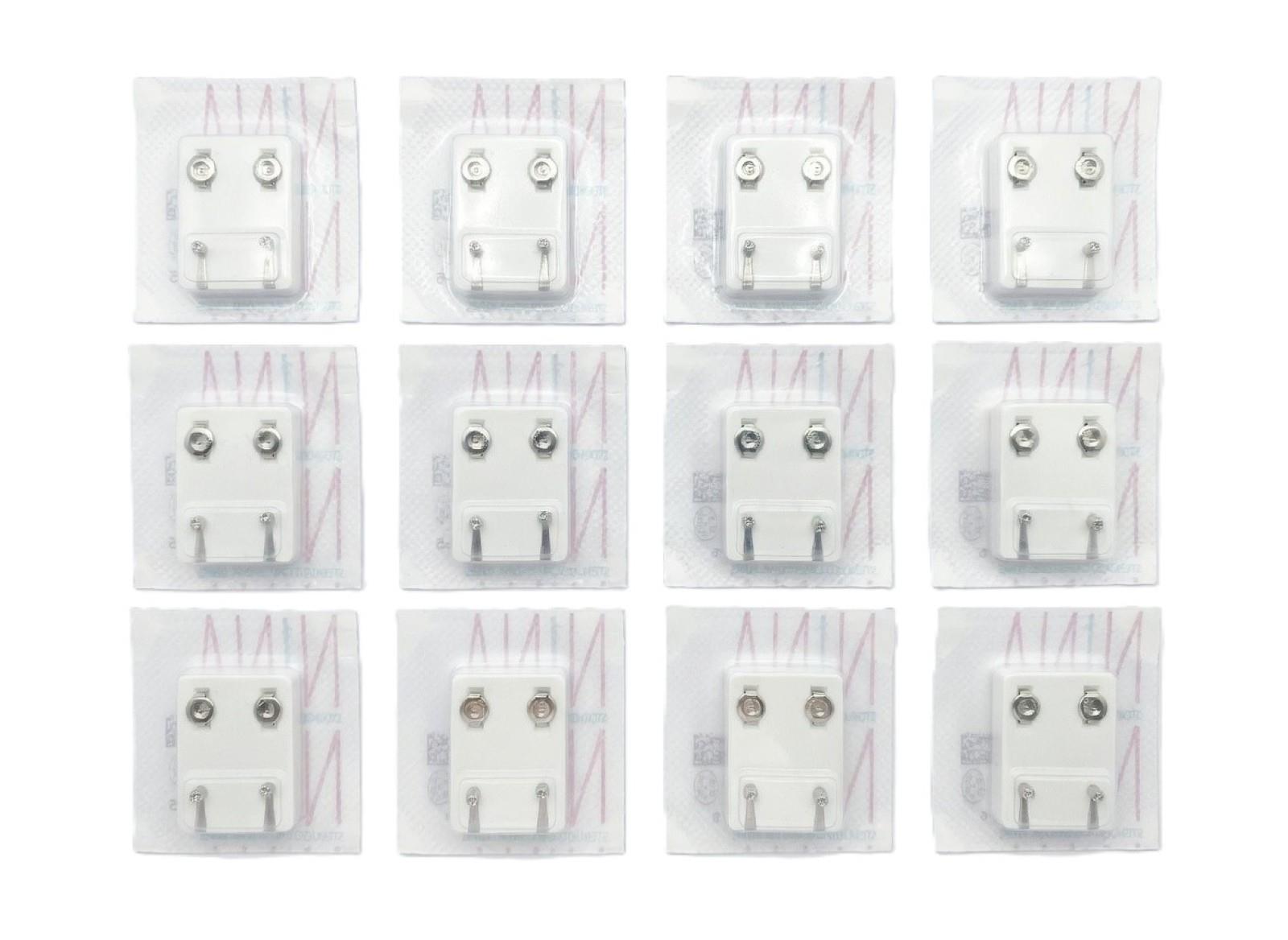 with Stones Ear Piercing Earring 12-Piece