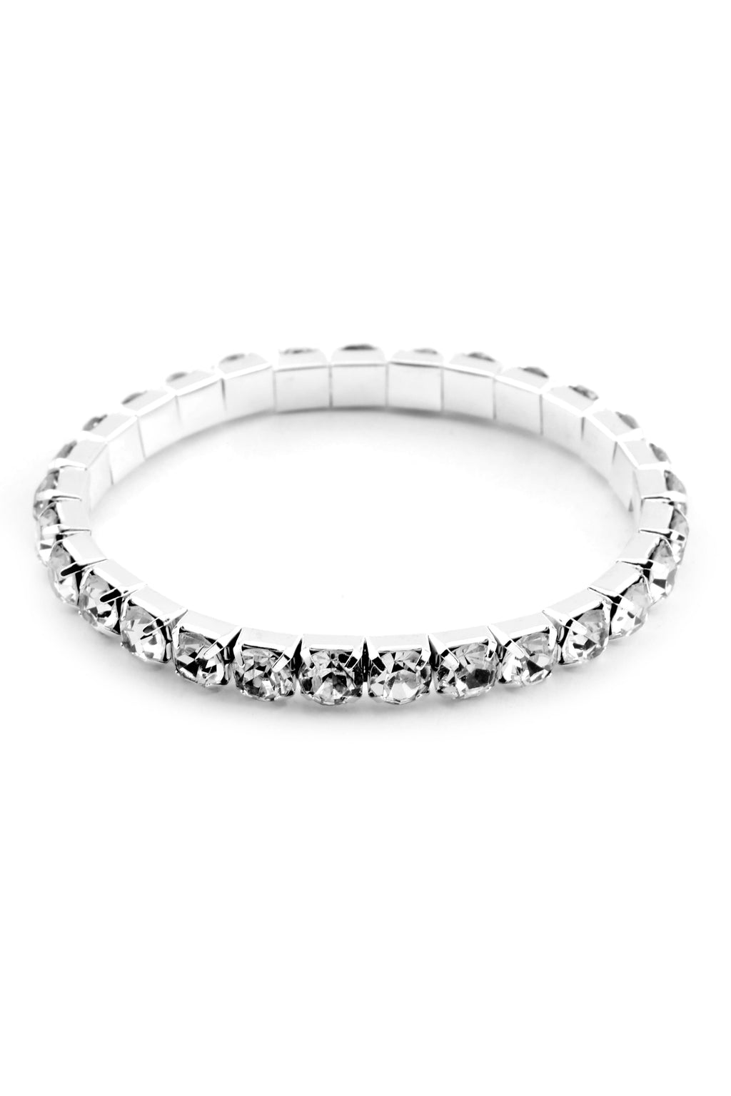 Lastik Bileklik Silver