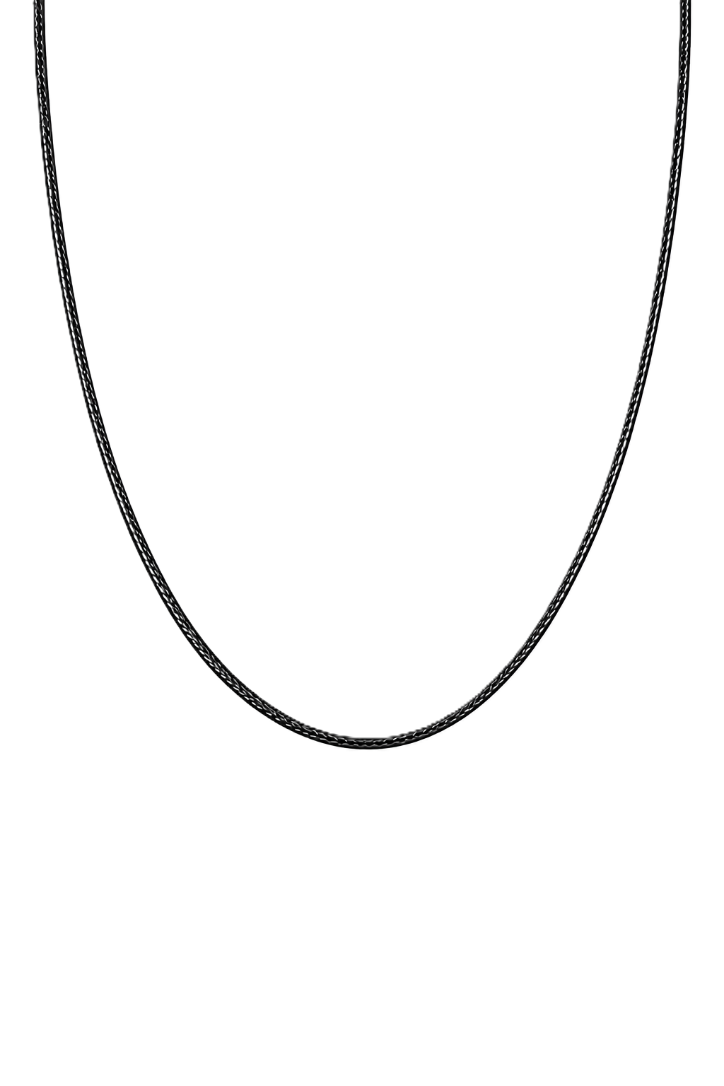 Lastik Kolye SİYAH 45cm