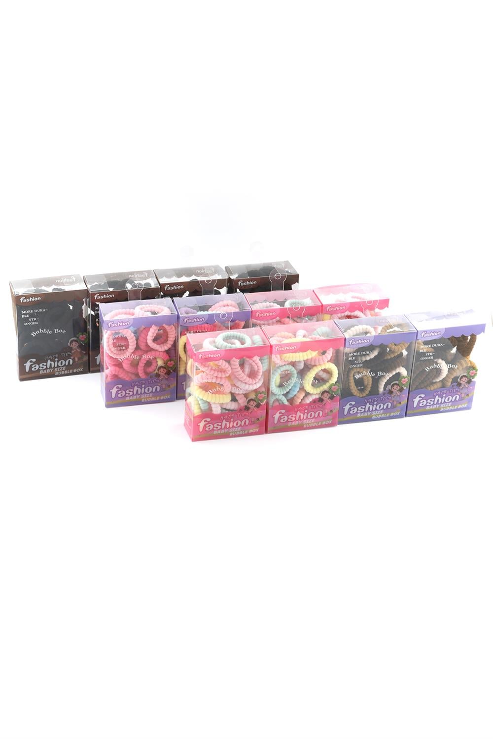Elastic Hair Clip 12 pcs