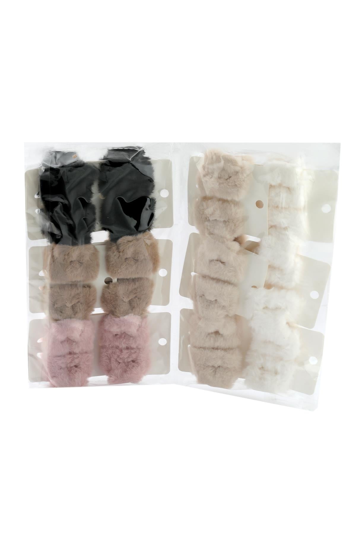Peluş Mandal Toka 12 Adet
