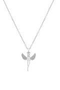 Peri Zirkon Kolye SILVER 45 cm