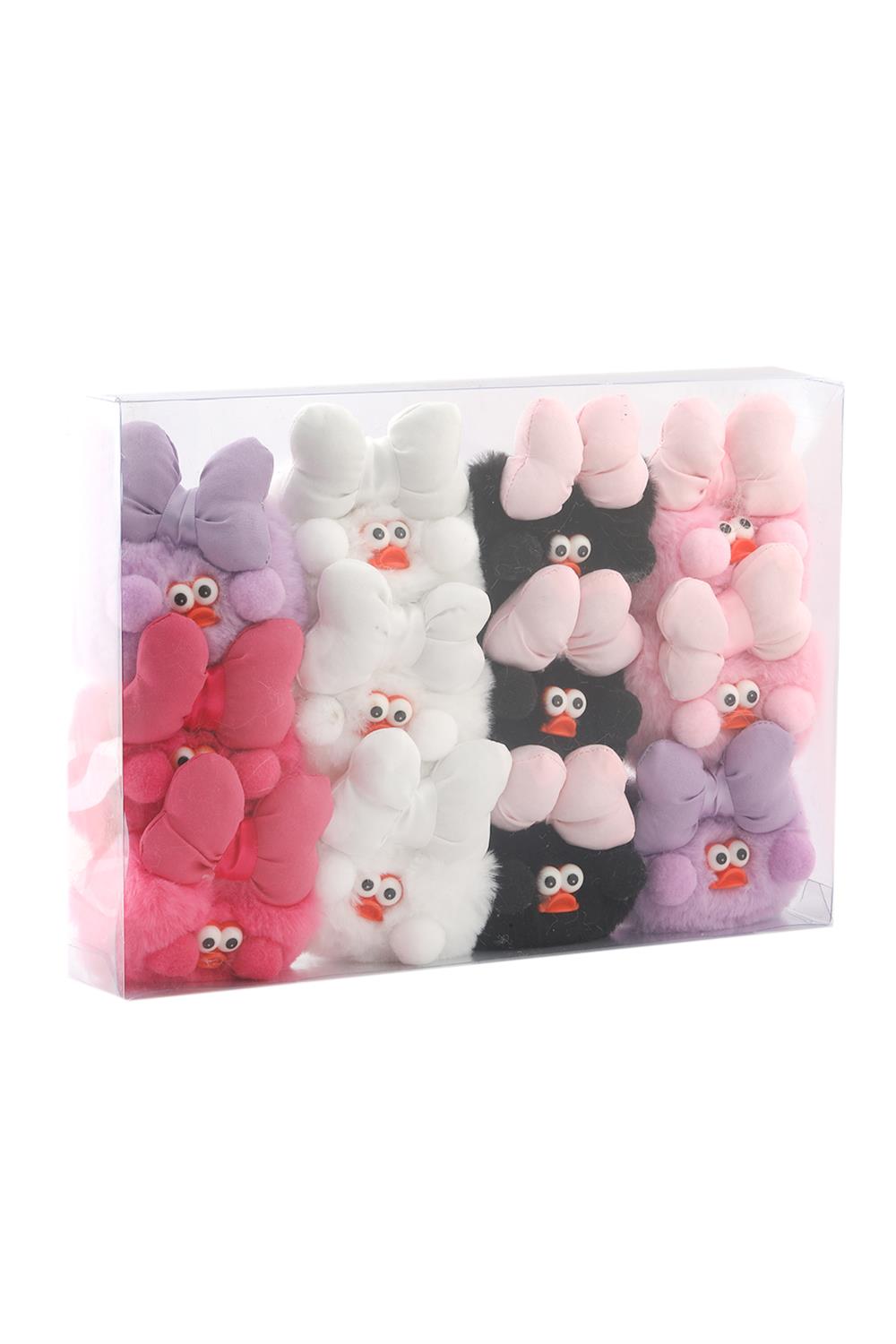 Plush Keychain 12-Piece