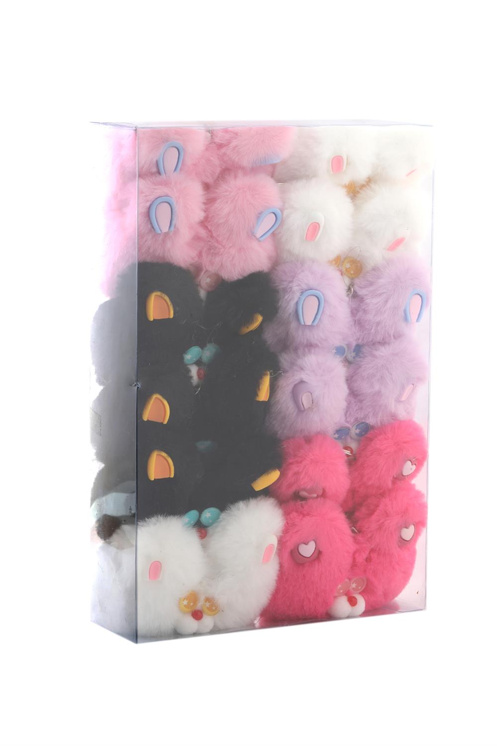 Plush Keychain 12-Piece